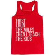 Flowy Racerback Tank Top - Then I Teach The Kids