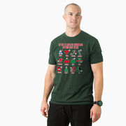 Running Short Sleeve T-Shirt - The 12 Miles of Christmas