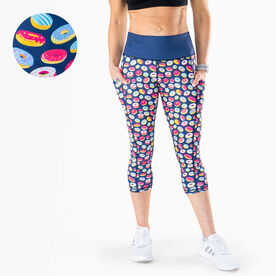 Running Performance Capris - Donuts