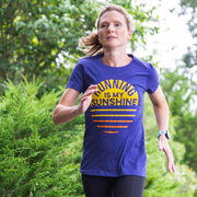 Women's Everyday Runners Tee - Running is My Sunshine