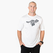 Men's Running Short Sleeve Performance Tee - Free Spirit