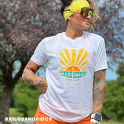 Running Short Sleeve T-Shirt - Summer Running Had Me A Blast