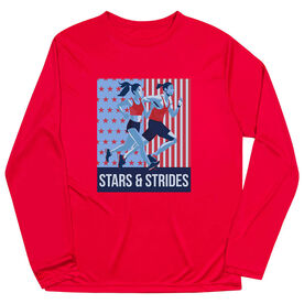 Men's Running Long Sleeve Performance Tee - Stars and Strides