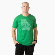 Running Short Sleeve T-Shirt - Run Georgia