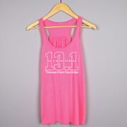 Running Flowy Racerback Tank Top - Half Marathoner 13.1 Miles