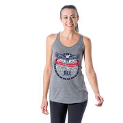 Women's Everyday Tank Top - We Run Free Because Of The Brave