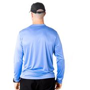 Long Sleeve Performance Tee - I'd Rather Be Running with My Dog