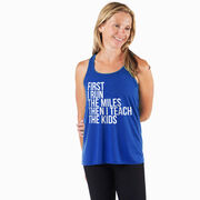 Flowy Racerback Tank Top - Then I Teach The Kids