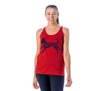 Women's Everyday Tank Top - I'd Rather Be Running with My Dog