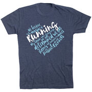 Running Short Sleeve Tee - Live Love Run Heart