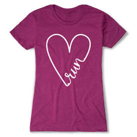 Women's Everyday Runners Tee - Run With Love