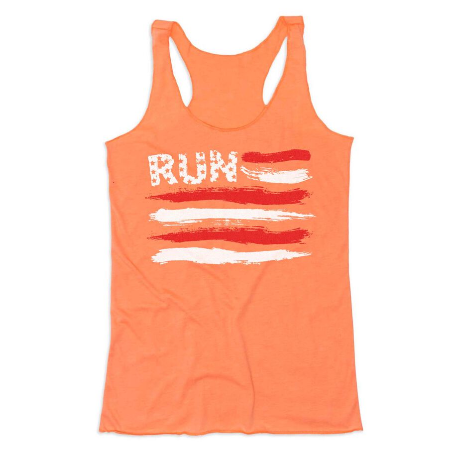 Women's Everyday Tank Top - Run For The Red White and Blue