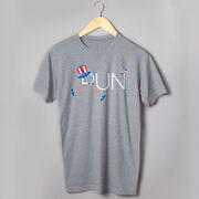 Running Short Sleeve T-Shirt - Let's Run for America
