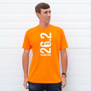 Running Short Sleeve T-Shirt - Philadelphia 26.2 Vertical