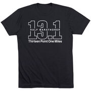 Running Short Sleeve T-Shirt - Half Marathoner 13.1 Miles