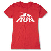 Women's Everyday Runners Tee - Gone For a Run&reg; White Logo