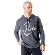 Running Lightweight Hoodie - Santa Run Face
