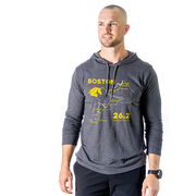 Running Lightweight Hoodie - Boston Route