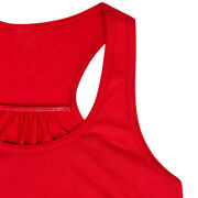 Running Flowy Racerback Tank Top - Running's My Favorite (Simple)