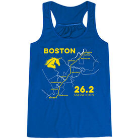 Flowy Racerback Tank Top - Boston Route