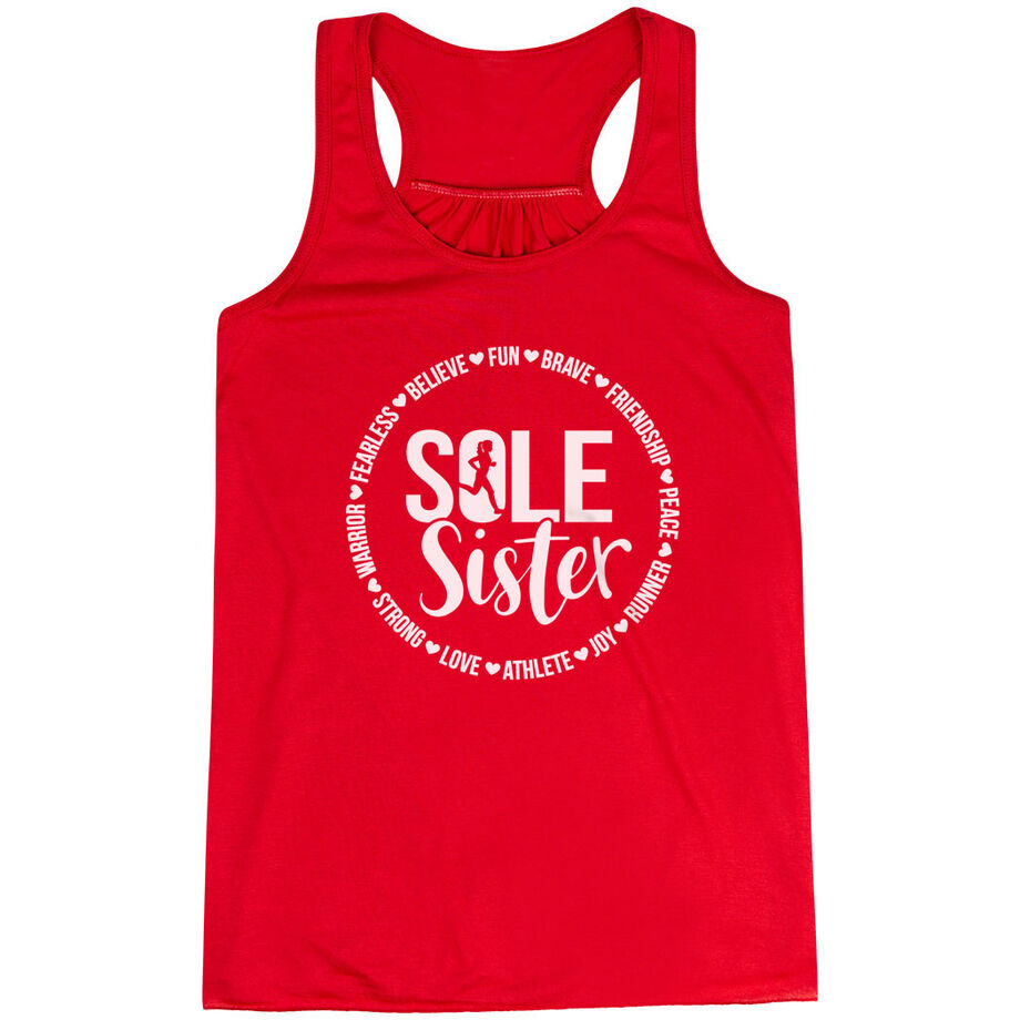 Flowy Racerback Tank Top - Sole Sister
