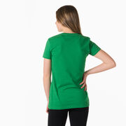Cross Country Women's Everyday Tee Winged Foot Inspirational Words