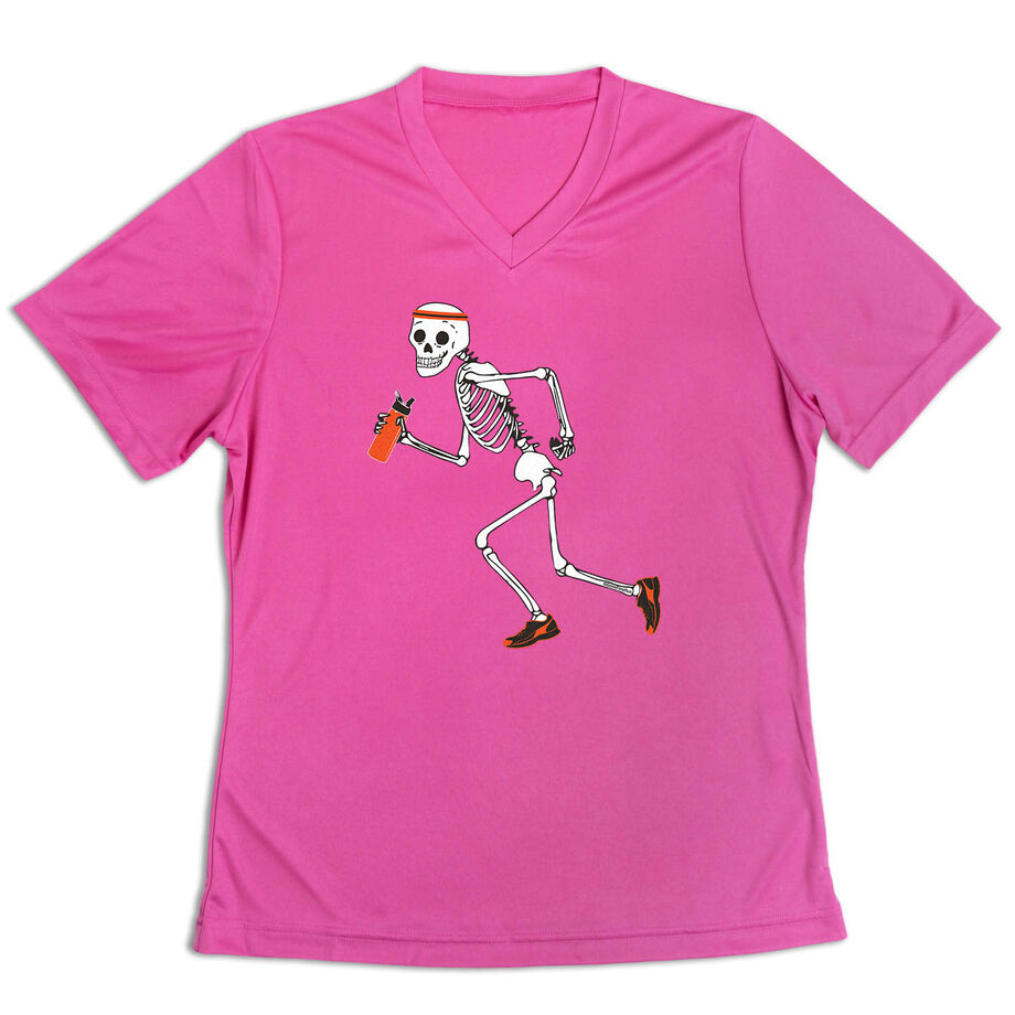 Women's Short Sleeve Tech Tee - Never Stop Running