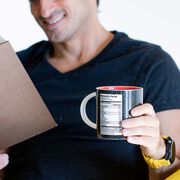 Soleil Home&trade; Running Porcelain Mug - Runners Facts