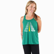 Flowy Racerback Tank Top - I'd Rather Be Running