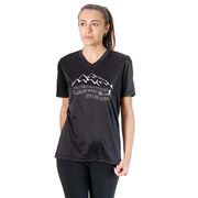 Women's Short Sleeve Tech Tee - Into the Forest I Go