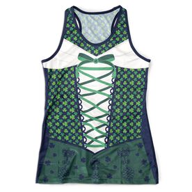 Women's Running Performance Tank Top - Leprechaun