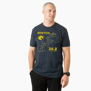 Running Short Sleeve T-Shirt - Boston Route