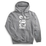 Statement Fleece Hoodie -  Chicago 26.2 Vertical