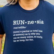 Running Short Sleeve Crop Tee - RUNnesia