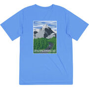 Men's Running Short Sleeve Performance Tee - Into the Forest