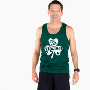 Men's Running Performance Tank Top - Kiss A Lucky Runner