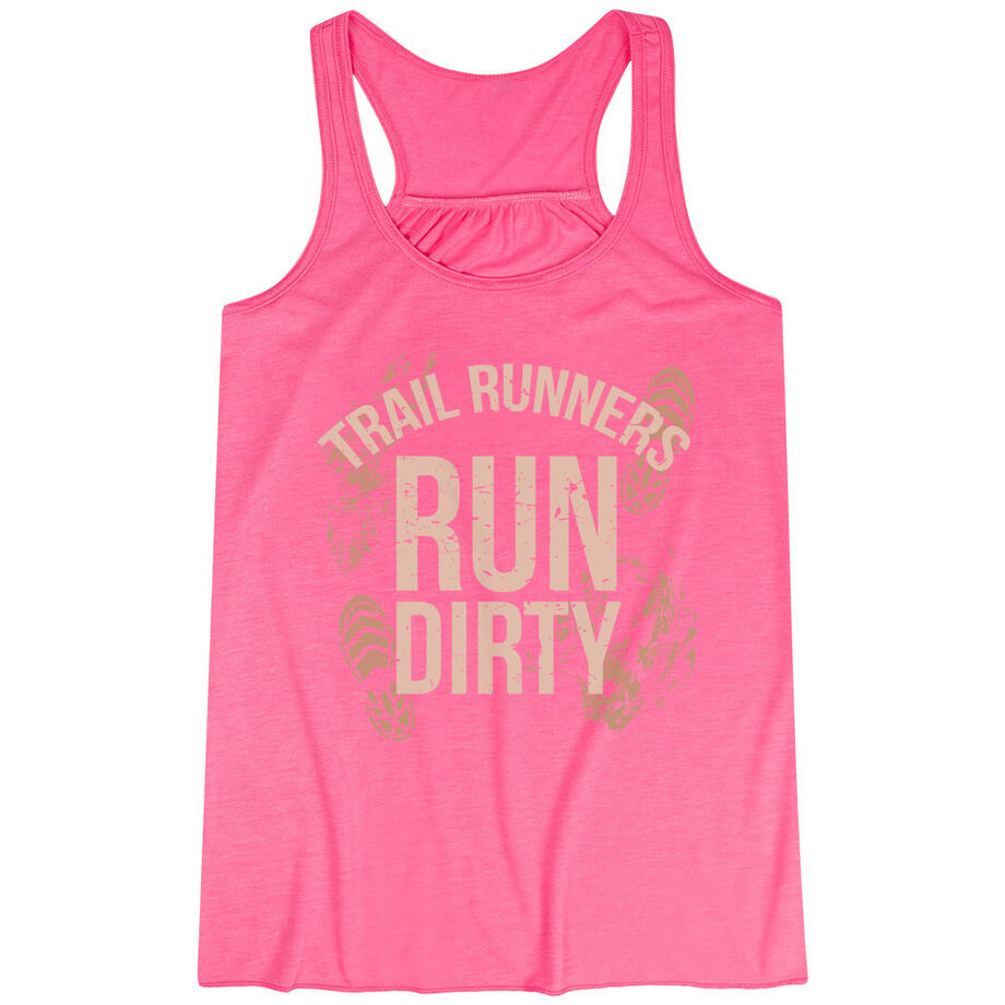 Flowy Racerback Tank Top - Run Dirty