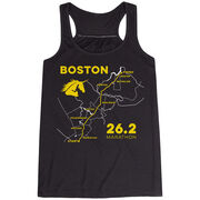 Flowy Racerback Tank Top - Boston Route