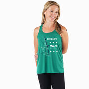 Flowy Racerback Tank Top - Chicago Route