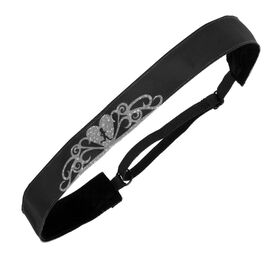 Athletic Juliband Non-Slip Headband - Tiara Silver