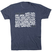 Running Short Sleeve T-Shirt - Gone For a ___ Run
