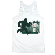 Women's Racerback Performance Tank Top - Run Big