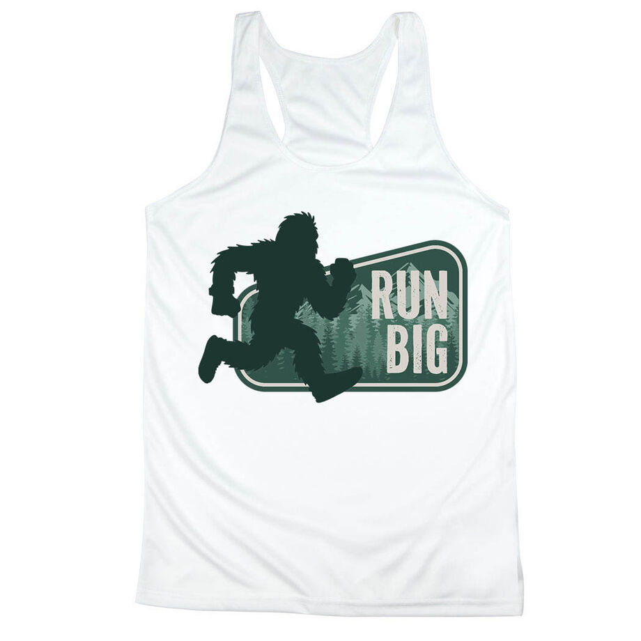 Women's Racerback Performance Tank Top - Run Big