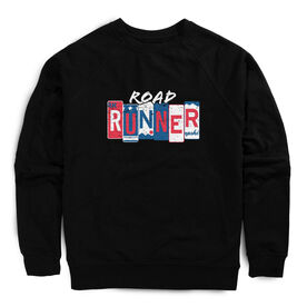 Running Raglan Crew Neck Pullover - Road Runner