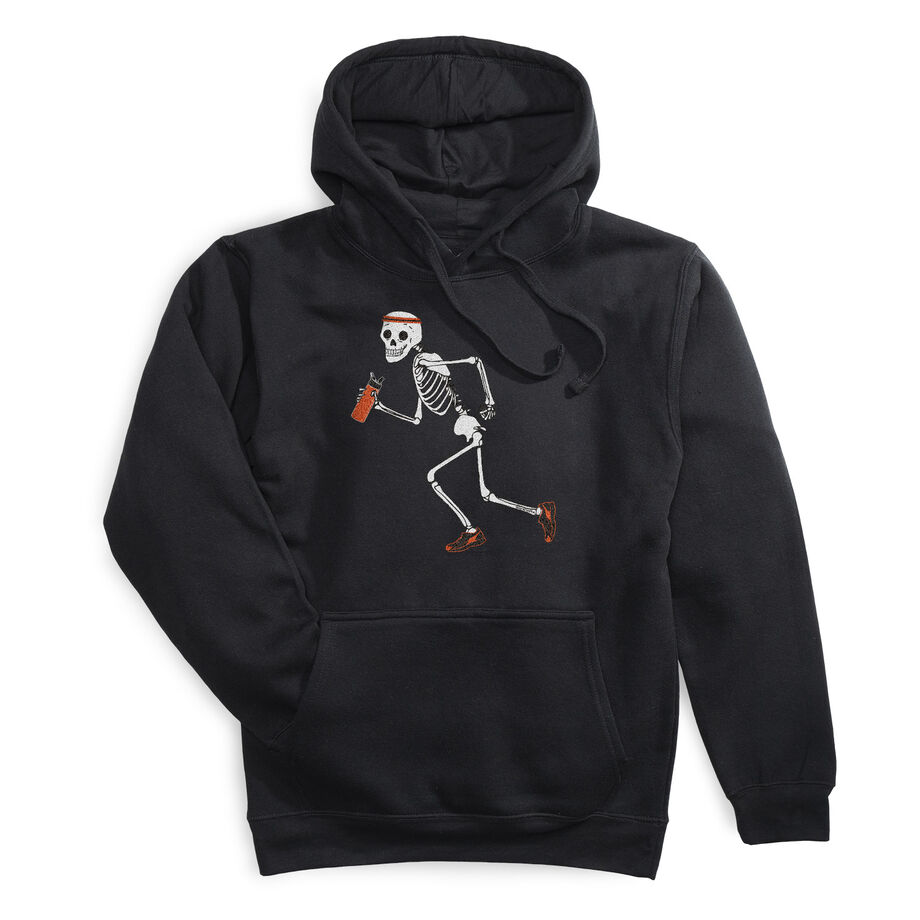 Statement Fleece Hoodie -  Never Stop Running
