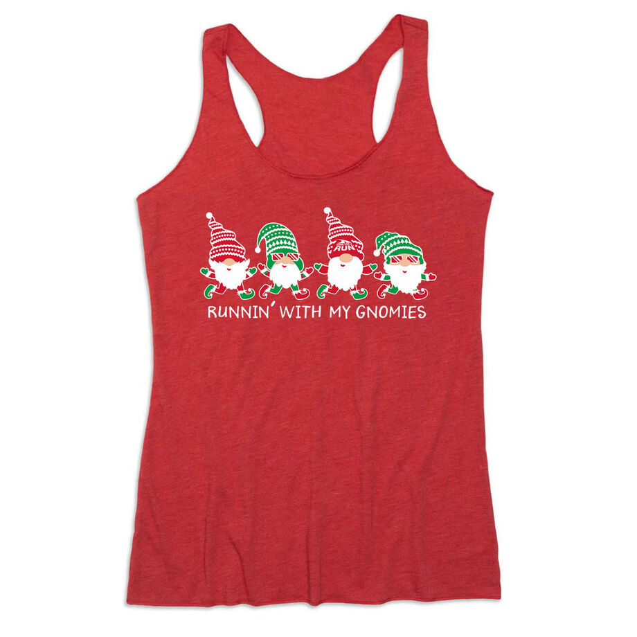 Women's Everyday Tank Top - Runnin' With My Gnomies&reg; - Christmas