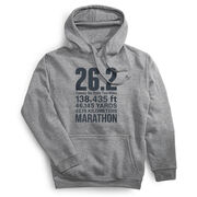 Statement Fleece Hoodie -  26.2 Math Miles