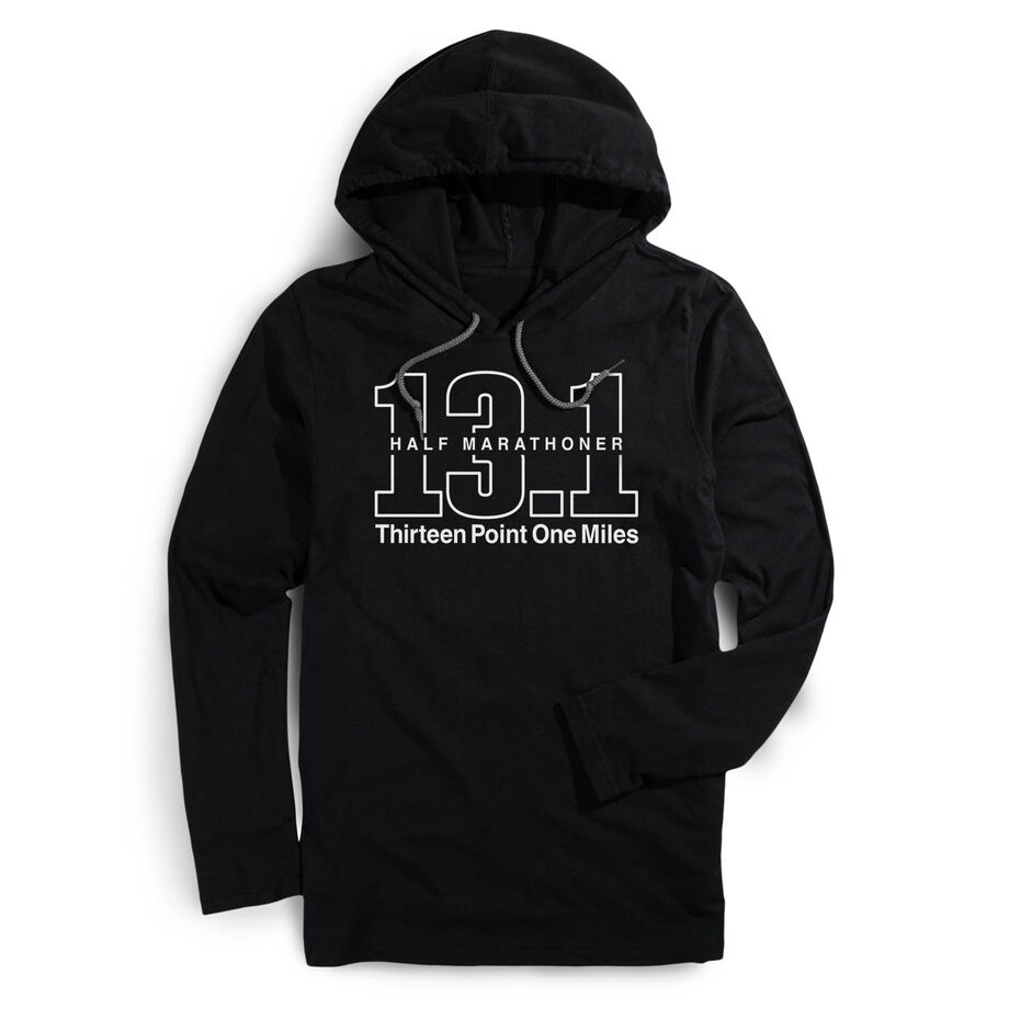 Running Lightweight Hoodie - Half Marathoner 13.1 Miles