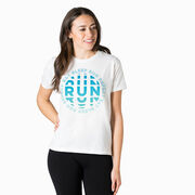 Running Short Sleeve T-Shirt - Eat Sleep Run Repeat