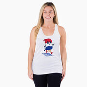 Women's Racerback Performance Tank Top - Running Is The Coolest